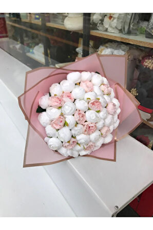 Şakayık Isteme Buketi ,söz Çiçeği Pastel