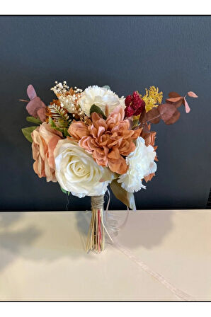 Sonbahar gelin buketi