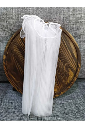 Pliseli tül,fırfırlı tül  ,gelin çiçegi icin,bohça icin