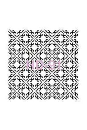 Hd091 Home Dekor Stencil 45x45
