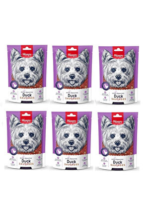 Wanpy Ördek Sosis Köpek Ödülü 100 Gr. X 6 Adet