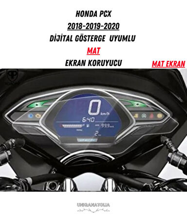 Honda Pcx 2018-2020 Dijital Gösterge Uyumlu Mat Ekran Koruyucu