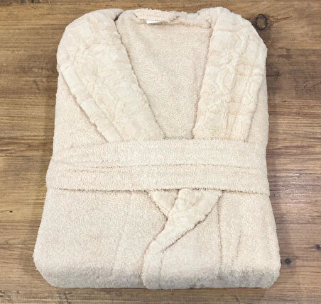 Royam Redline %100 Pamuklu Kısmi Kadife Tekli Bornoz