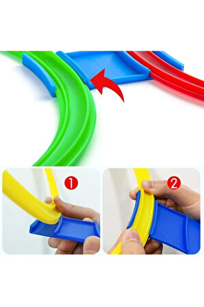 Daire Seksek Halka Oyunu Seti 22 Parça Hopscotch Sek sek Duyusal Eğitim Çemberleri Eğitici Oyuncak