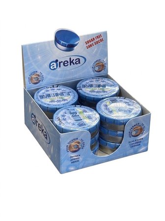 Areka Mint Naneli Şeker 12'li Teneke Kutu