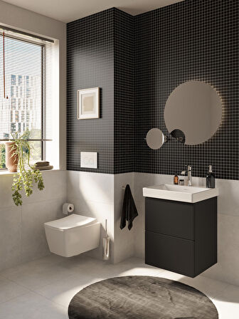 VitrA Suit A42816 Lavabo Bataryası, Üstten Kumandalı, Krom