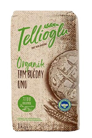 %100 ORGANİK ÇOK AMAÇLI TAM BUĞDAY UN 1 KG