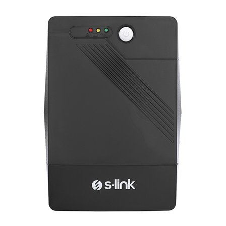 S-Link Might U100 1000Va Ups 12V7Ah-2 600W Siyah Line-İnteractive Kesintisiz Ups Güç Kaynağı