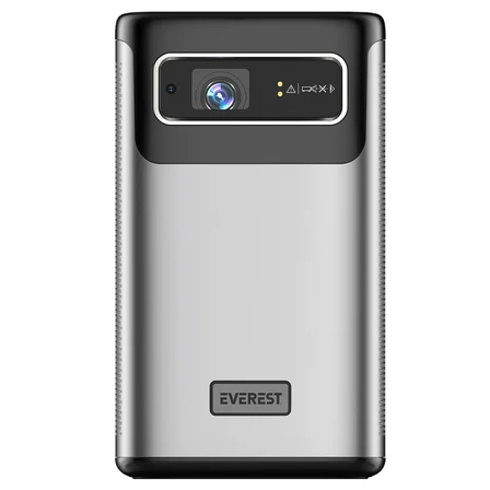 Everest Pj-Dlp21 Gri 8000Mah Odaklamalı 960-540 4K 5400 Lümen Android 9.0 Dokunmatik Dlp Projeksiyon Cihazı