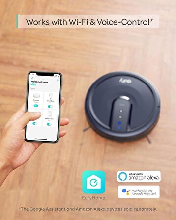 Anker Eufy RoboVac 25C Wi-Fi 1500Pa Ultra İnce Robot Süpürge