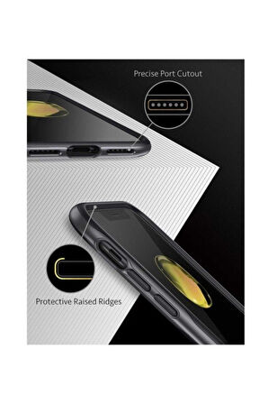 Karapax Breeze Apple Iphone X, Iphone XS Koruyucu Kılıf - Siyah A9016