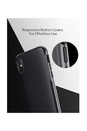 Karapax Breeze Apple Iphone X, Iphone XS Koruyucu Kılıf - Siyah A9016