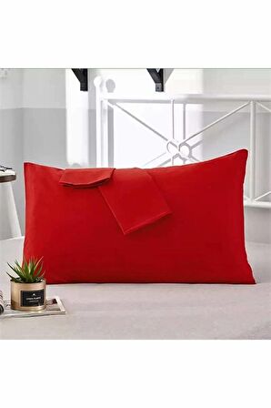 NİVEMESHOME KIRMIZI YASTIK KILIFI