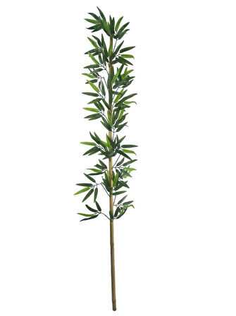 5li Set Yapay Bambu Sopası 17 Yapraklı 160cm Yapay Çiçek Bambu Duvarı Separatör Çiçeği Yapay Çiçek