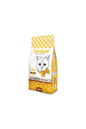 Carnaval Premium Tavuklu Yetişkin Kedi Maması 1,5 Kg