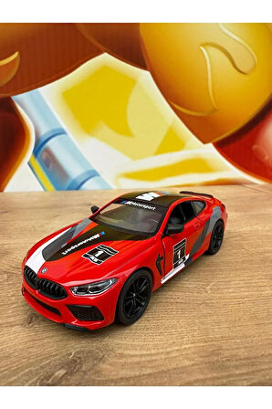 BMW M8 Coupe Diecast Araba Diecast,metal Oyuncak Araba Bmw M8 Çek Bırak Model Araba