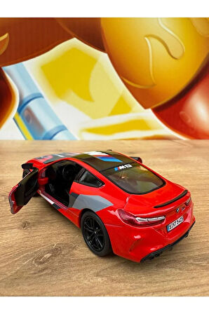 BMW M8 Coupe Diecast Araba Diecast,metal Oyuncak Araba Bmw M8 Çek Bırak Model Araba