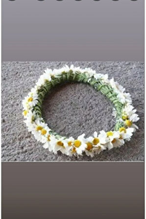 Papatya taç, nişan, kına , düğün