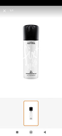 Mac prep+prime fix+ mattifying mist 100ml