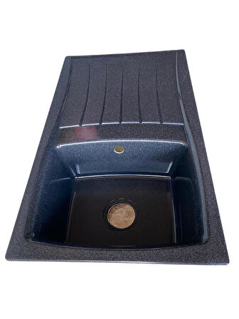 Dominox SATURN 611 Grafite Plastik Eviye