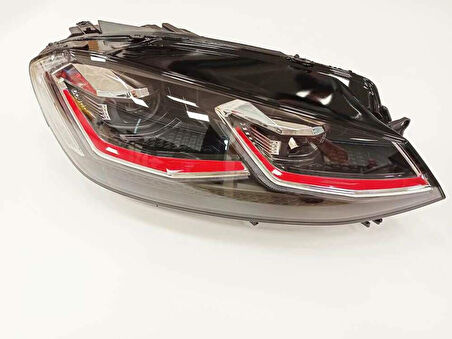 Volkswagen Golf 7.5 MK7.5 2018-2020 J Led Far Gtı Kırmızı