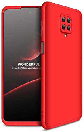 Redmi Note 9 Pro Kılıf Kamera Korumalı 360 Tam Koruma Ays