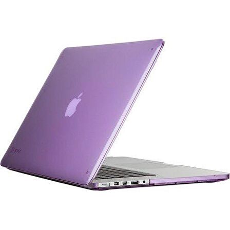Speck SmartShell Macbook Pro Retina 15" ile Uyumlu Koruma Kılıf Haze Purple