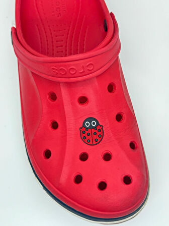 Uğur Böceği Temalı Jibbitz Crocs Terlik Süsü