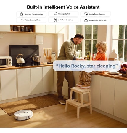10000PA Ultra Emiş Gücü Hepa Filtreli Premium Akıllı Robot Süpürge | Ekstra Kenar Paspaslama Sistemi