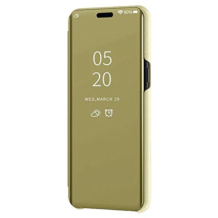 Huawei Y5 2019 Aynalı Kapaklı Lüx Kılıf