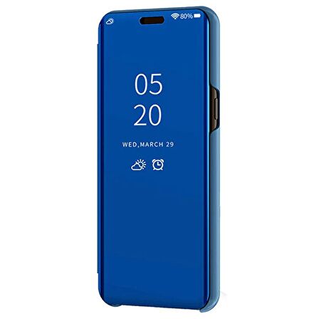 Xiaomi Mi CC9E Aynalı Kapaklı Lüx Kılıf