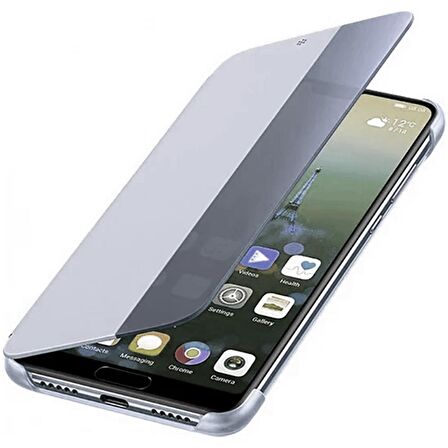 Huawei Y6 2019 Yarım Cam Kapaklı Kılıf