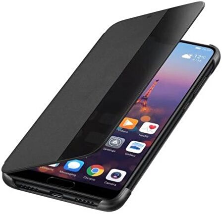 Huawei Y6 2018 Yarım Cam Kapaklı Kılıf