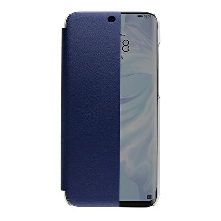 Huawei Mate 30 Pro Yarım Cam Kapaklı Kılıf