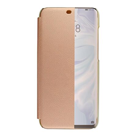 Huawei Mate 30 Pro Yarım Cam Kapaklı Kılıf