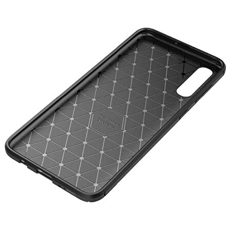 Xiaomi Mi 9 Karbon Desenli Negro Silikon Kılıf