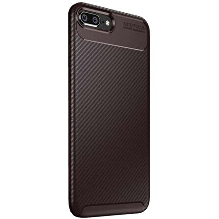 Apple Iphone 7 Plus / 8 Plus Karbon Desenli Negro Silikon Kılıf