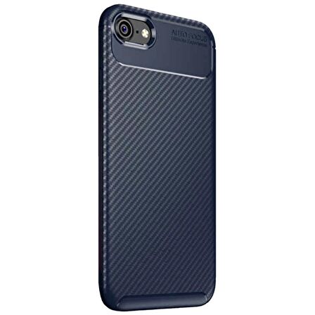 Apple Iphone 6 Plus Karbon Desenli Negro Silikon Kılıf