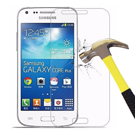 Samsung Galaxy Core Plus G350 Temperli Kırılmaz Cam Ekran Koruyucu