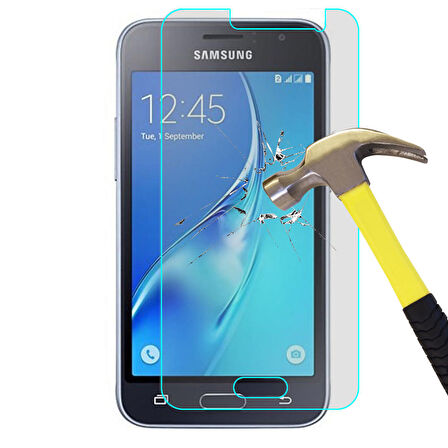 Samsung Galaxy J1 2016 J120 Temperli Kırılmaz Cam Ekran Koruyucu