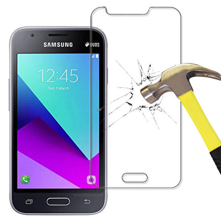 Samsung Galaxy J1 Mini Temperli Kırılmaz Cam Ekran Koruyucu