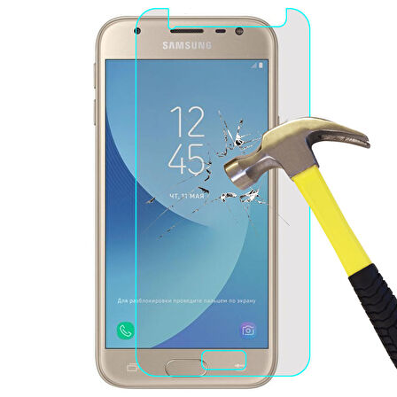 Samsung Galaxy J3 2017 Temperli Kırılmaz Cam Ekran Koruyucu