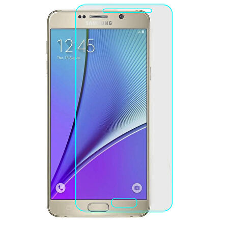 Samsung Galaxy Note 5 Temperli Kırılmaz Cam Ekran Koruyucu