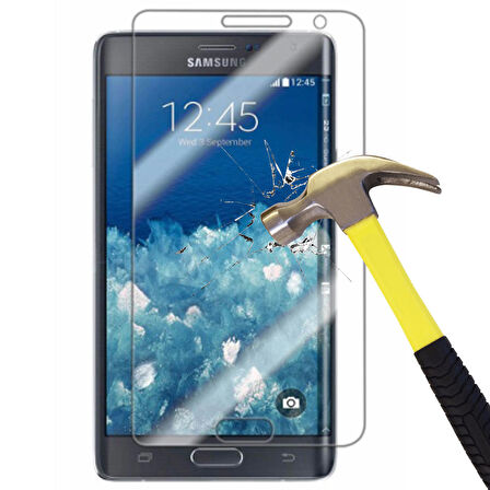 Samsung Galaxy Note Edge Temperli Kırılmaz Cam Ekran Koruyucu