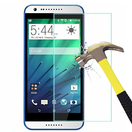 HTC Desire 620 Temperli Kırılmaz Cam Ekran Koruyucu