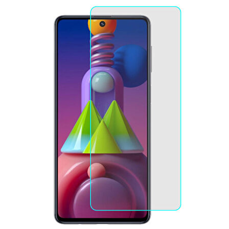 Samsung Galaxy M51 Temperli Kırılmaz Cam Ekran Koruyucu