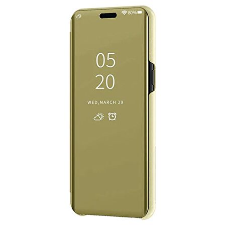 Huawei Y7 Prime 2019 Aynalı Kapaklı Lüx Kılıf