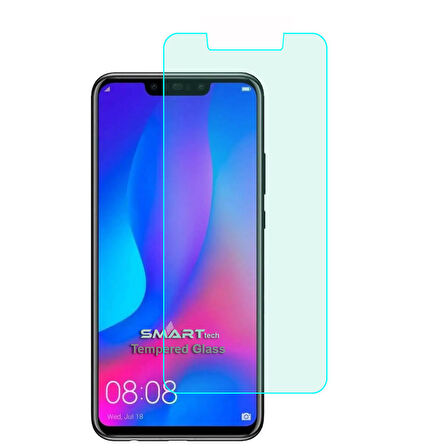 Huawei P Smart Plus Temperli Kırılmaz Cam Ekran Koruyucu