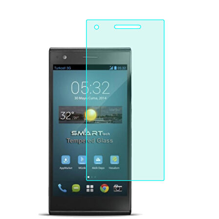 Turkcell T50 Temperli Kırılmaz Cam Ekran Koruyucu