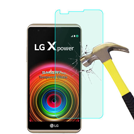 LG X Power Temperli Kırılmaz Cam Ekran Koruyucu